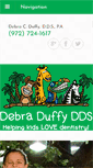 Mobile Screenshot of debraduffydds.com